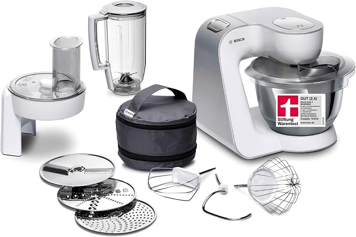 Kann die Bosch Küchenmaschine Serie 4 große Teigmengen bewältigen?