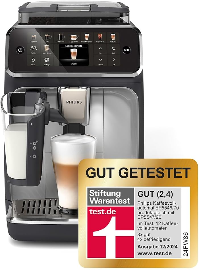 Kann die Philips LatteGo 5500 wirklich heiße und kalte Kaffeespezialitäten?
